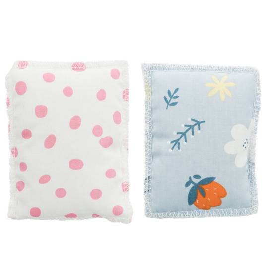 2 Coussins en valériane 7 x 9 cm couleur aléatoire - Image 1