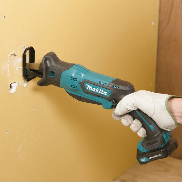 Scie sabre 10.8 V CXT - MAKITA - avec 2 batteries 12V 4.0 Ah - chargeur - MakPac - JR103DSMJ - Image 4