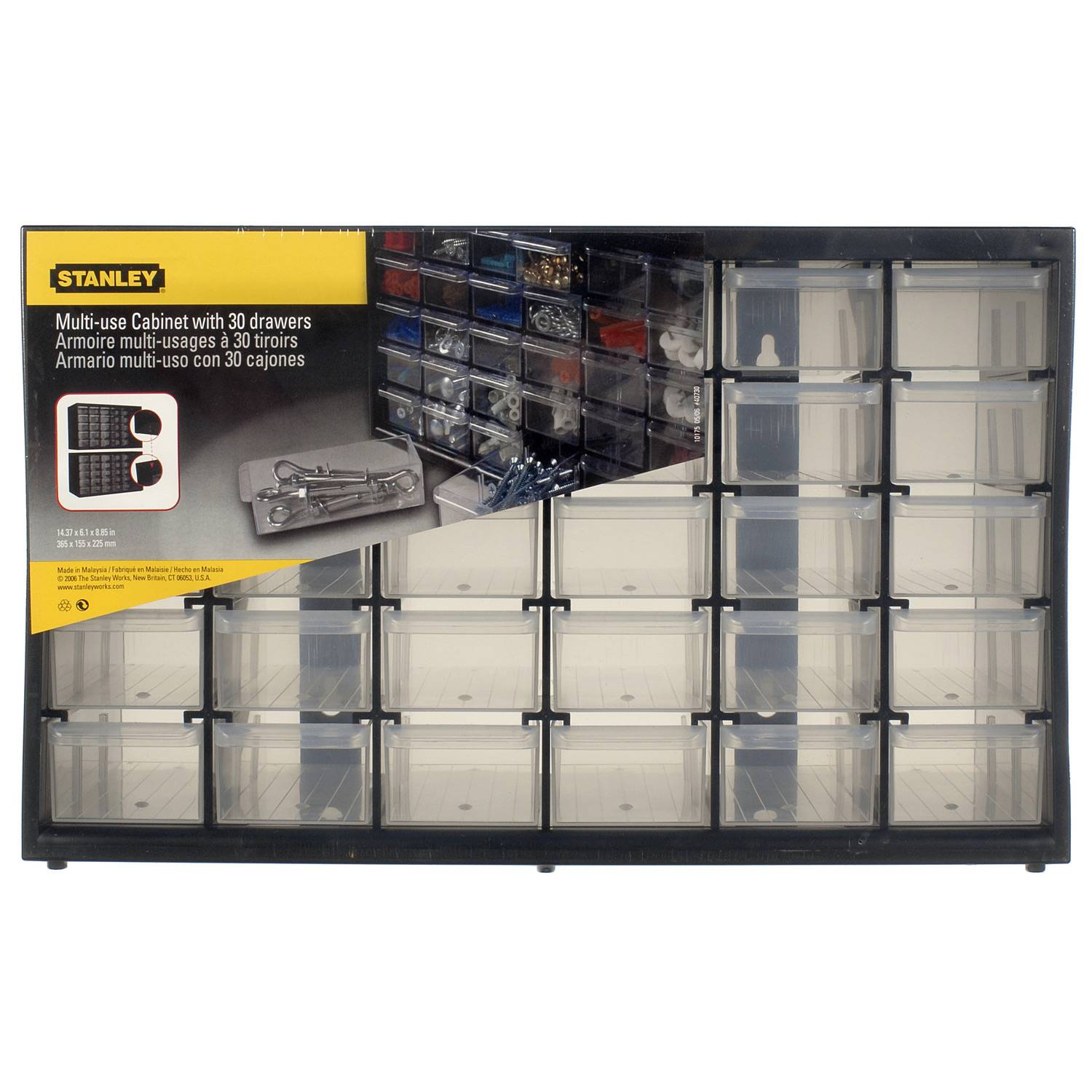 stanley - Organiseur - 30 compartiments sur 5 Etages - 36,5 x 15,5 x 22,5 cm - STANLEY, 1-93-980 - Image 2