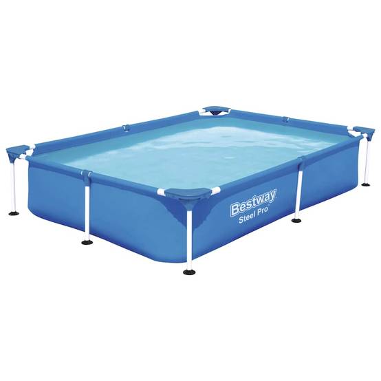 Piscine autoportante Prolenta Bleu 221 X 150 X 43 cm - P87209B - Image 2