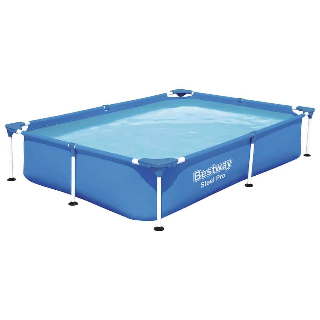 Piscine autoportante  Prolenta Bleu  221 X 150 X 43 cm  - P87209B - Image 2