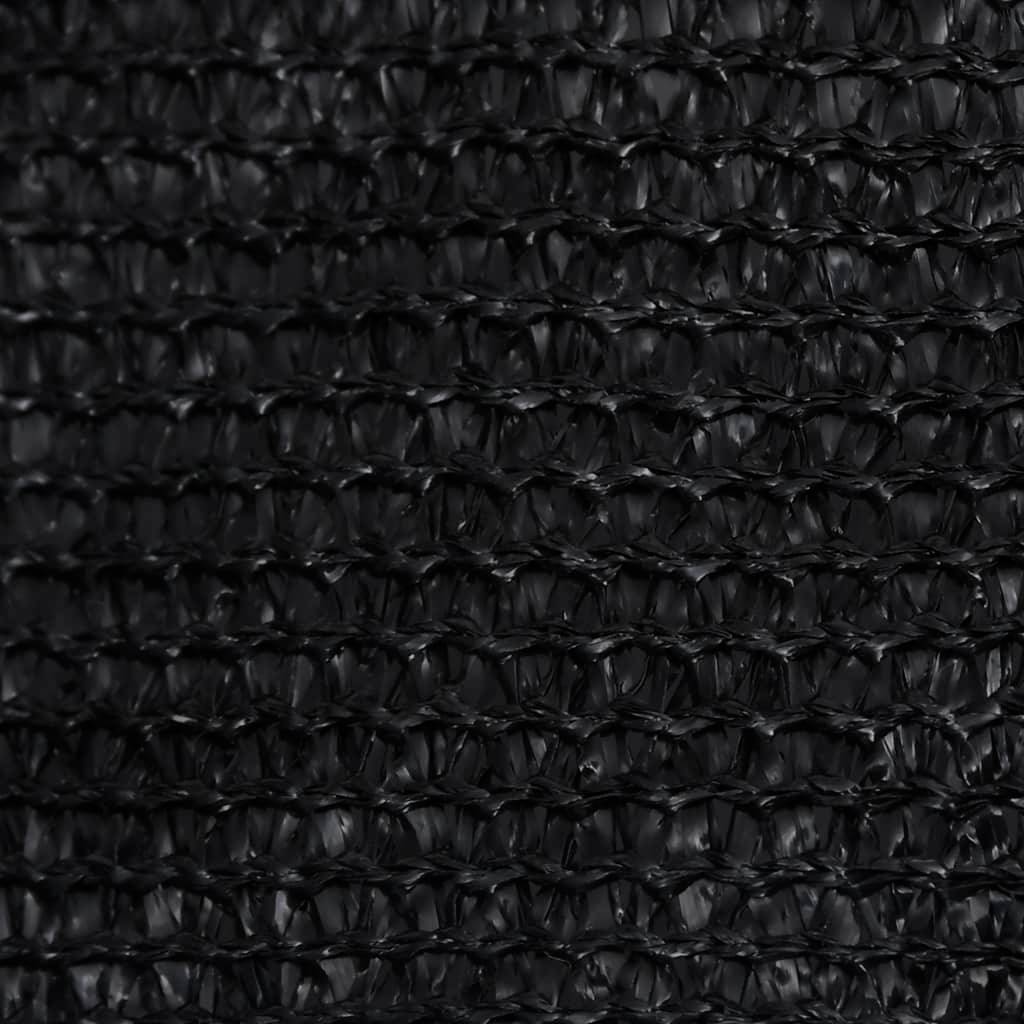 Helloshop26 - Voile d'ombrage 160 g/m² noir 2,5 x 4,5 m PEHD - Imagen 4