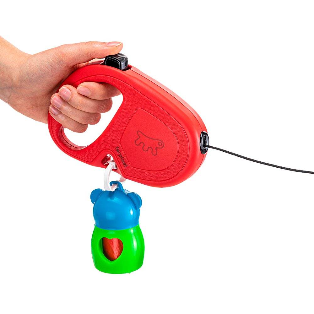 Ferplast - Ferplast Laisse Chien Enrouleur FLIPPY ONE, Laisse pour Chiens de Taille Moyenne jusqu'à 20 Kg. Cordon Extensible max 5 m. Bouton unique pour - Imagen 7