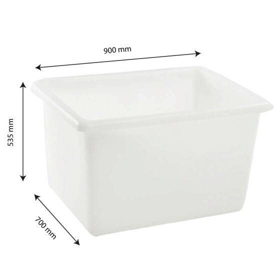Bac Grand Volume Blanc - Gilac - - Image 2