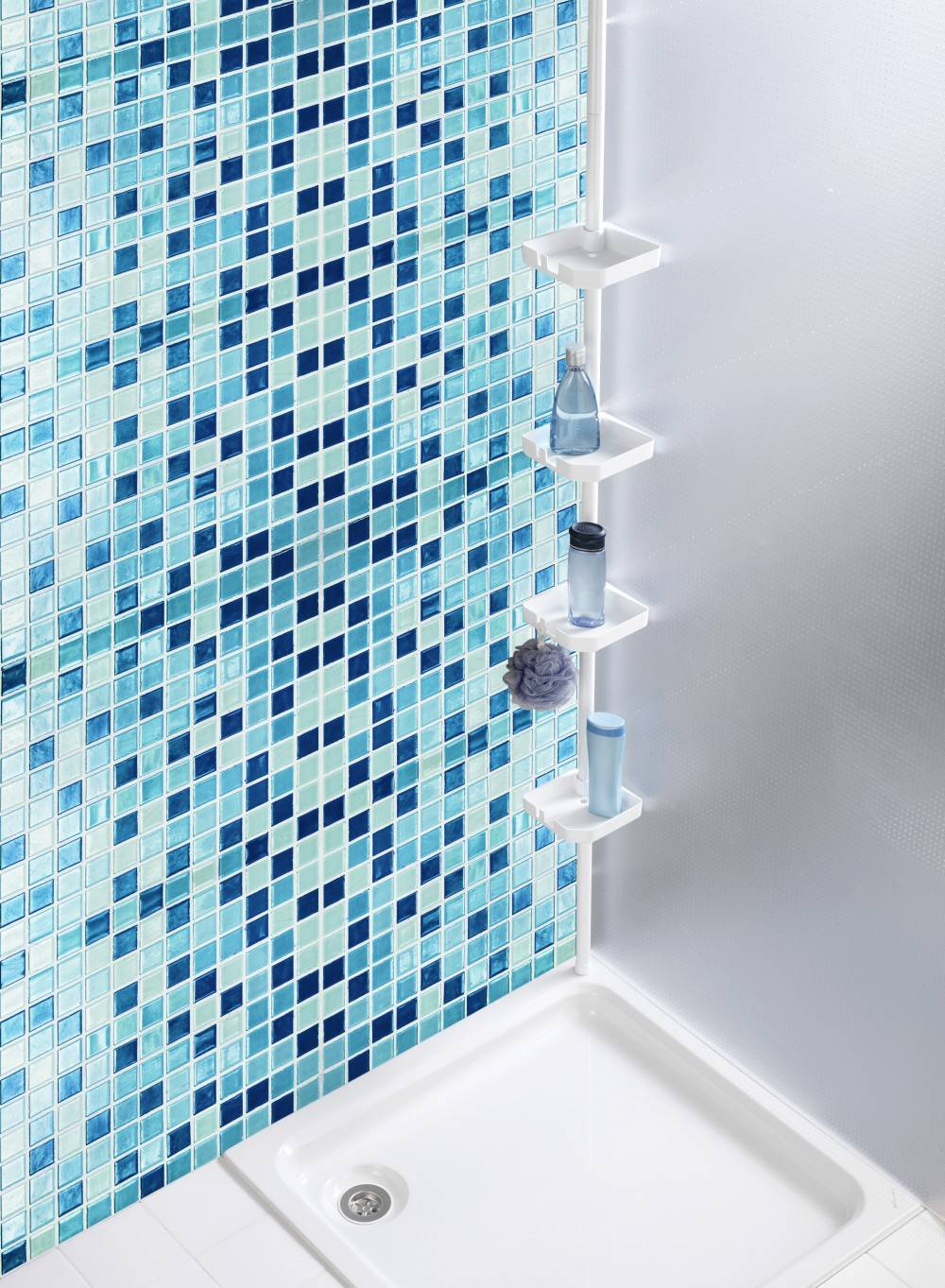 Osram - Etagère de bain / douche à suspendre, blanc, Funky OSRAM - Imagen 4
