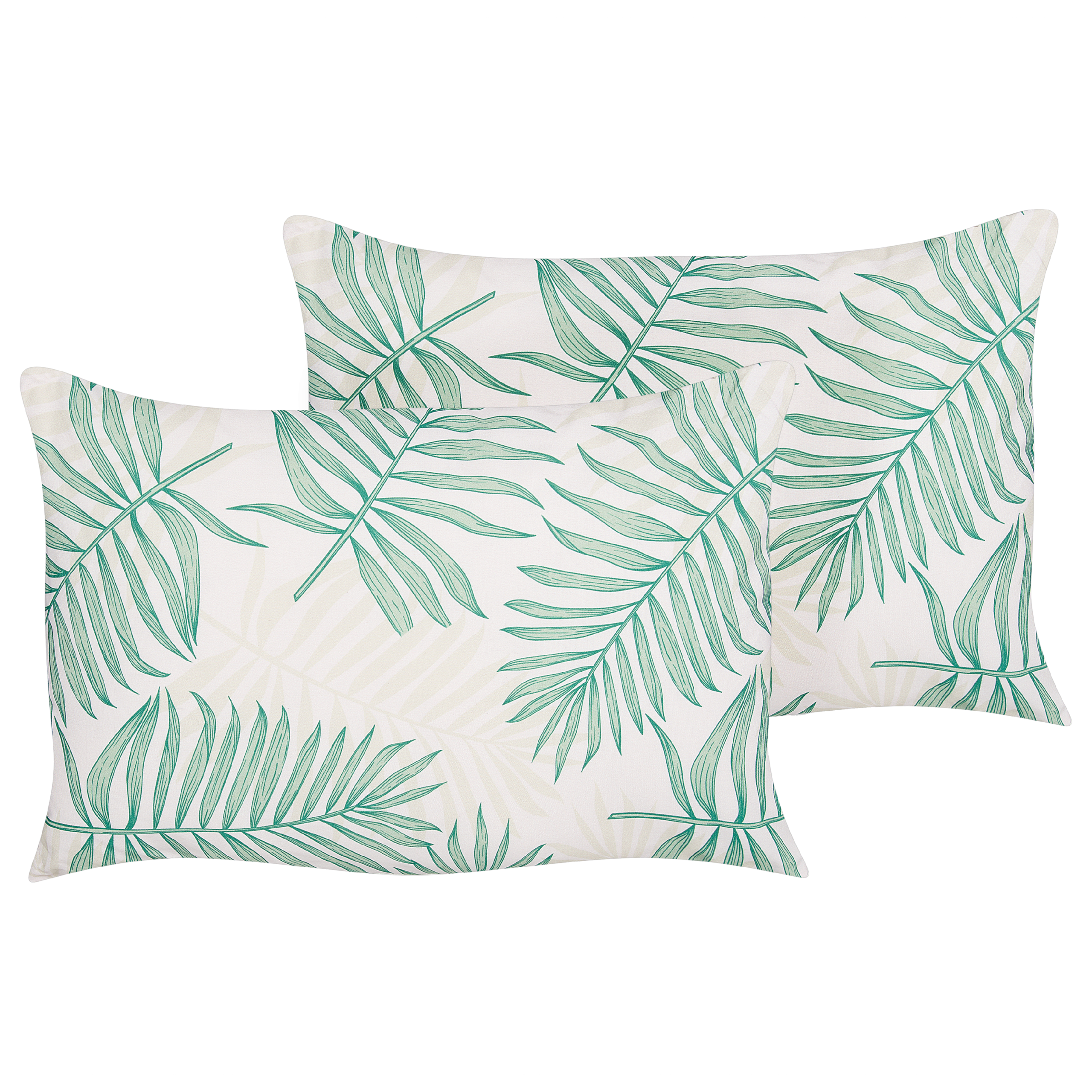 Beliani - Coussin d'extérieur Polyester Vert POGGIO - Beliani - Imagen 2