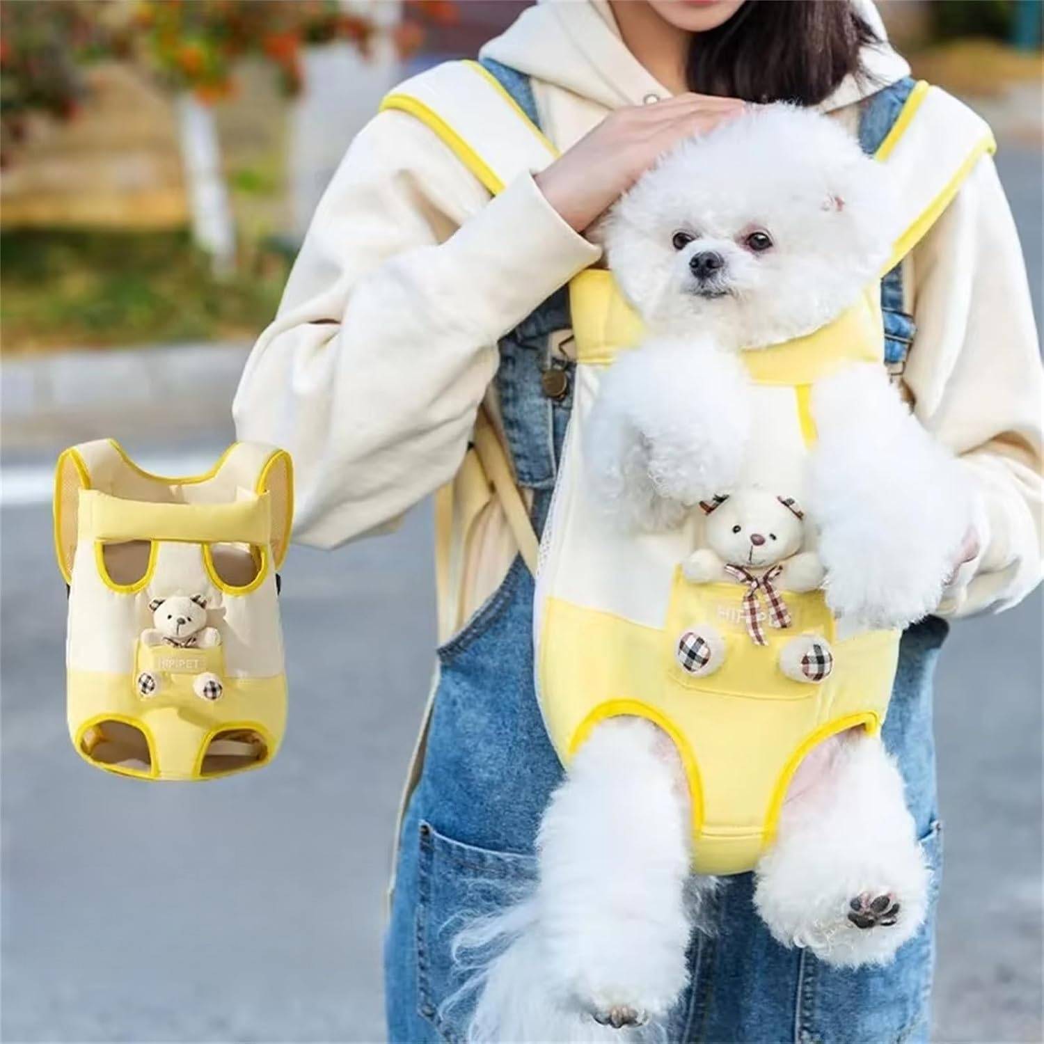 DtopbuyAge - Petit sac de poitrine pour chien et chat taille S DtopbuyAge - Image 2