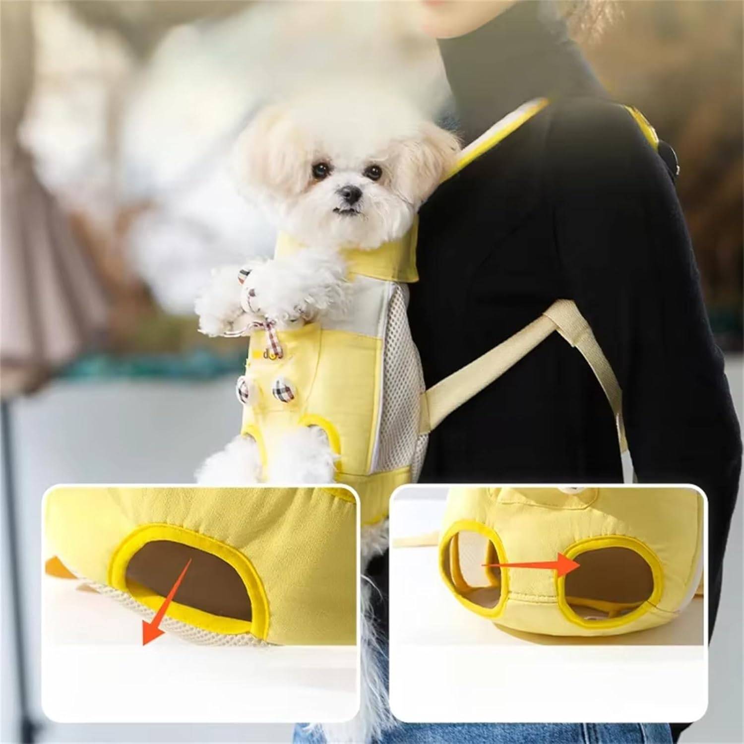 DtopbuyAge - Petit sac de poitrine pour chien et chat taille S DtopbuyAge - Image 5