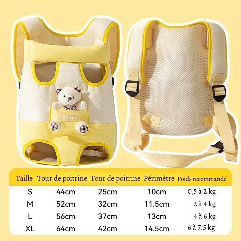 DtopbuyAge - Petit sac de poitrine pour chien et chat taille S DtopbuyAge - Image 4