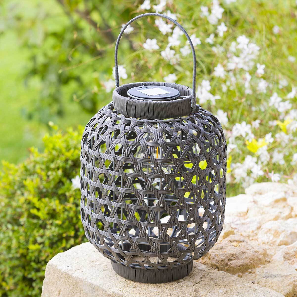 Atmosphera - Lampes à poser d'extérieur "Tola" gris H32cm - Atmosphera Créateur d'intérieur - Imagen 1