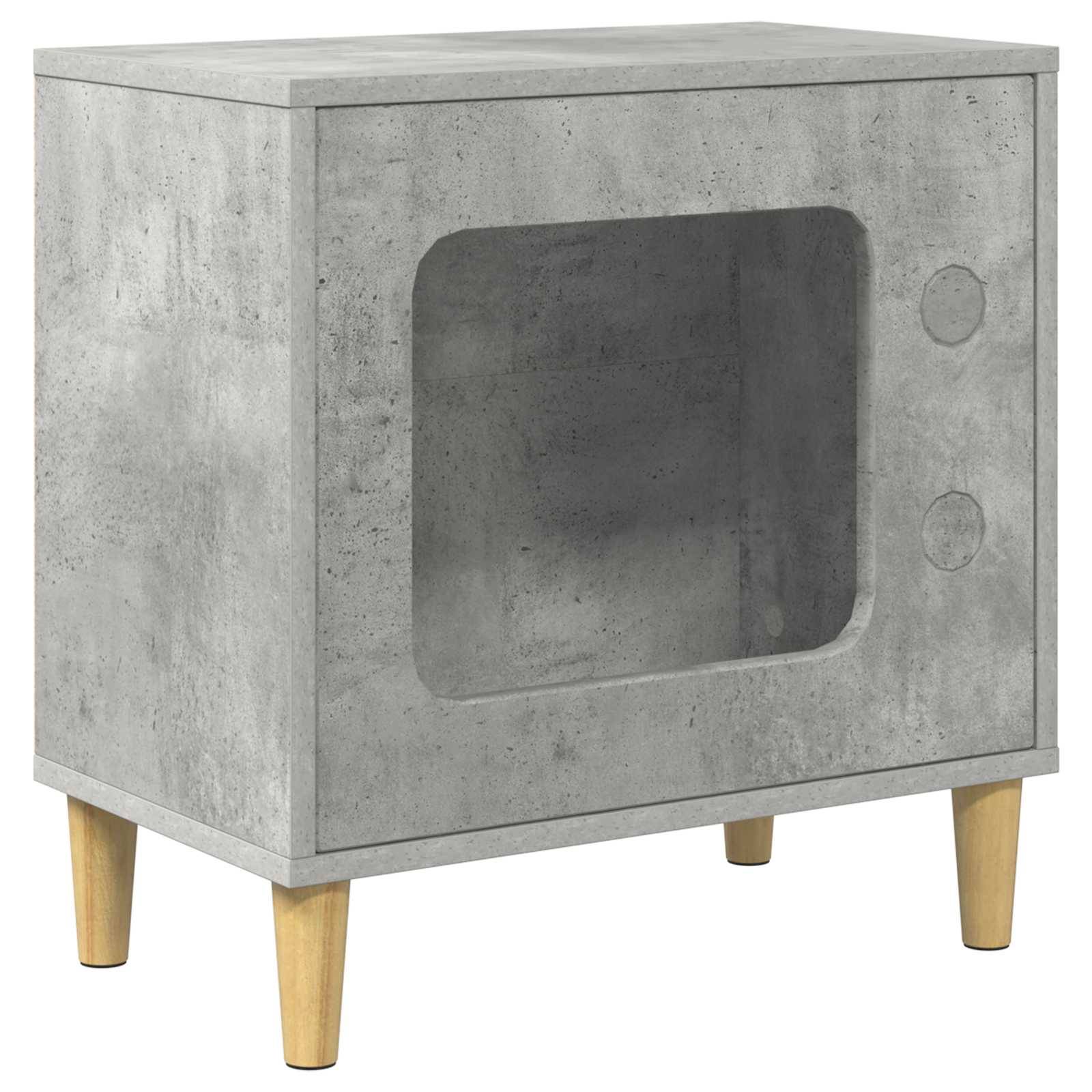 Chatiere bois gris  51 x 30 x 52 cm  - Prolenta premium p336.7 - Image 1
