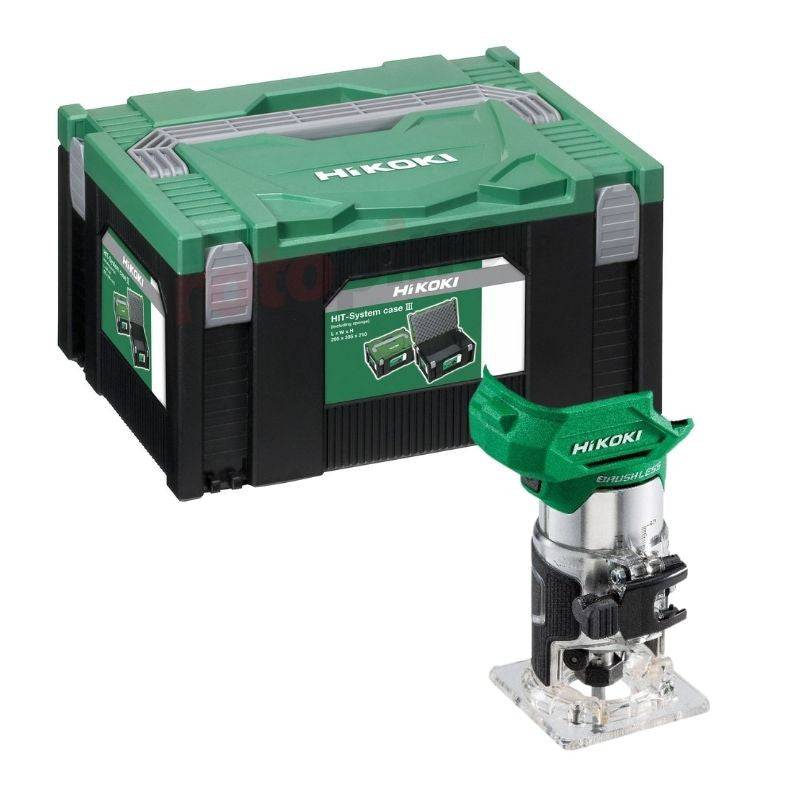 Affleureuse 18V HIKOKI M1808DAW2Z dans coffret HSC III (vendu sans batterie) Hikoki - Imagen 1