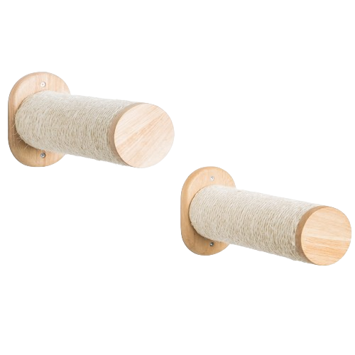Rhr Concepts Bv - Mur d’escalade pour chat - Ensemble de poteaux muraux en sisal (beige) - RHR Concepts BV - Imagen 1