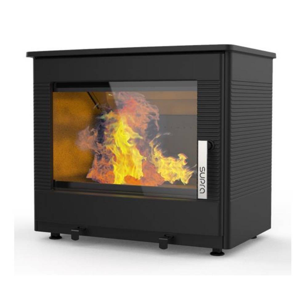 Supra - Poêle à bois étanche 7.3kw noir FR9016120B Supra - Imagen 1