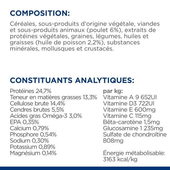 CROQUETTES CHIEN ADULT PRESCRIPTION DIETS J/D METABOLIC + MOBILITY - HILL'S 12 kg - Image 8