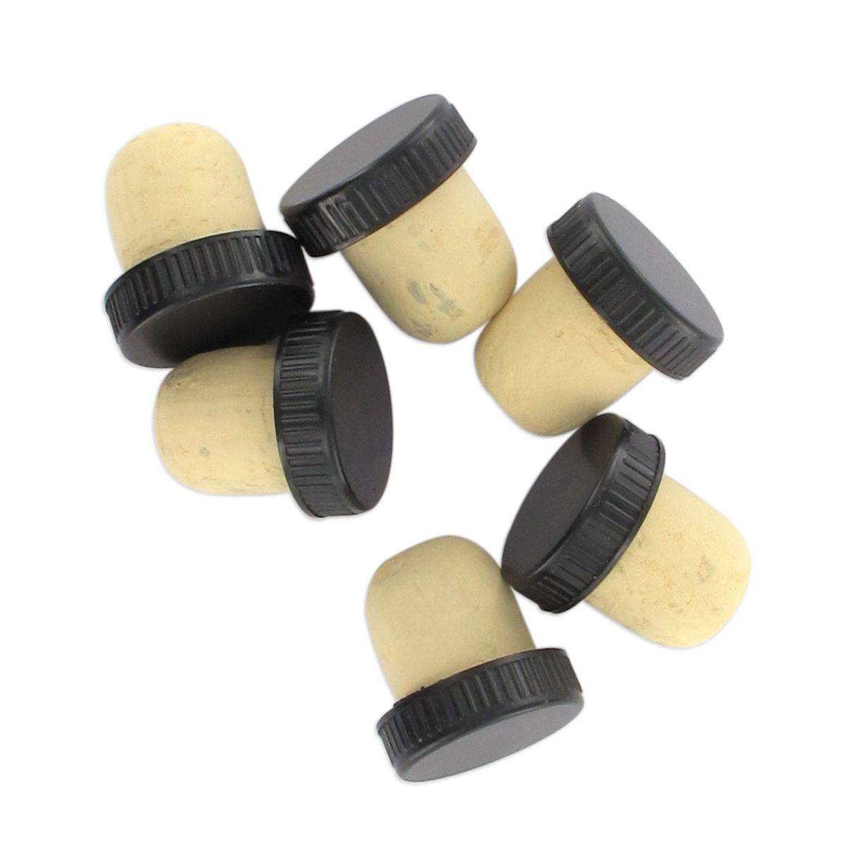 Lot de 6 bouchons de liège Fackelmann Bar Concept - Image 1