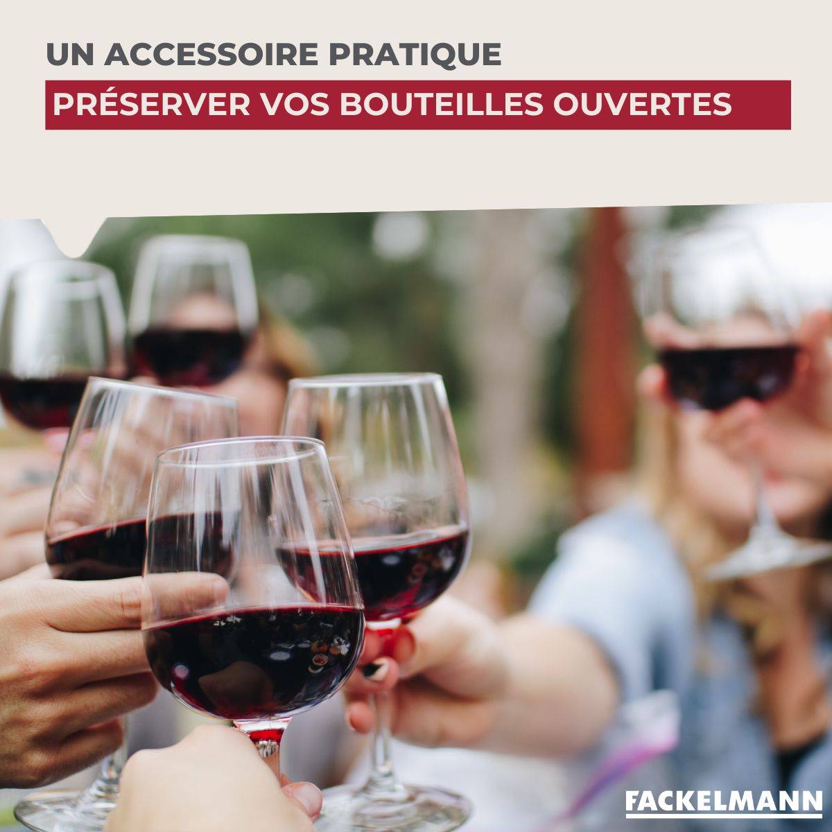 Lot de 6 bouchons de liège Fackelmann Bar Concept - Image 5