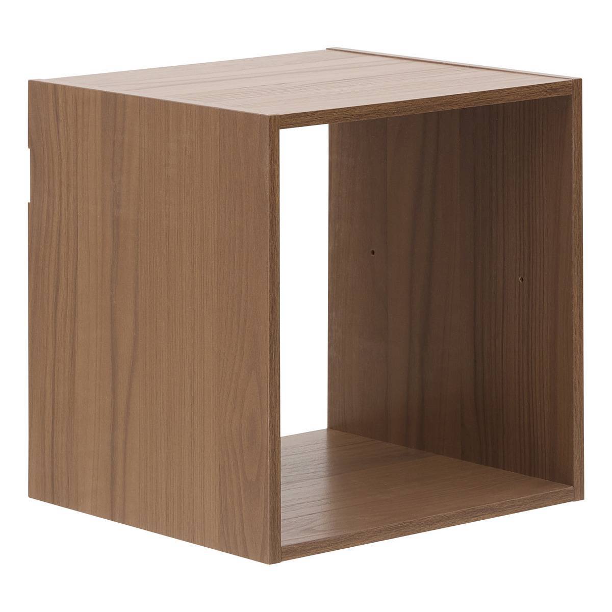 Étagère Mix'N Modul 1 case carré marron - 5five
