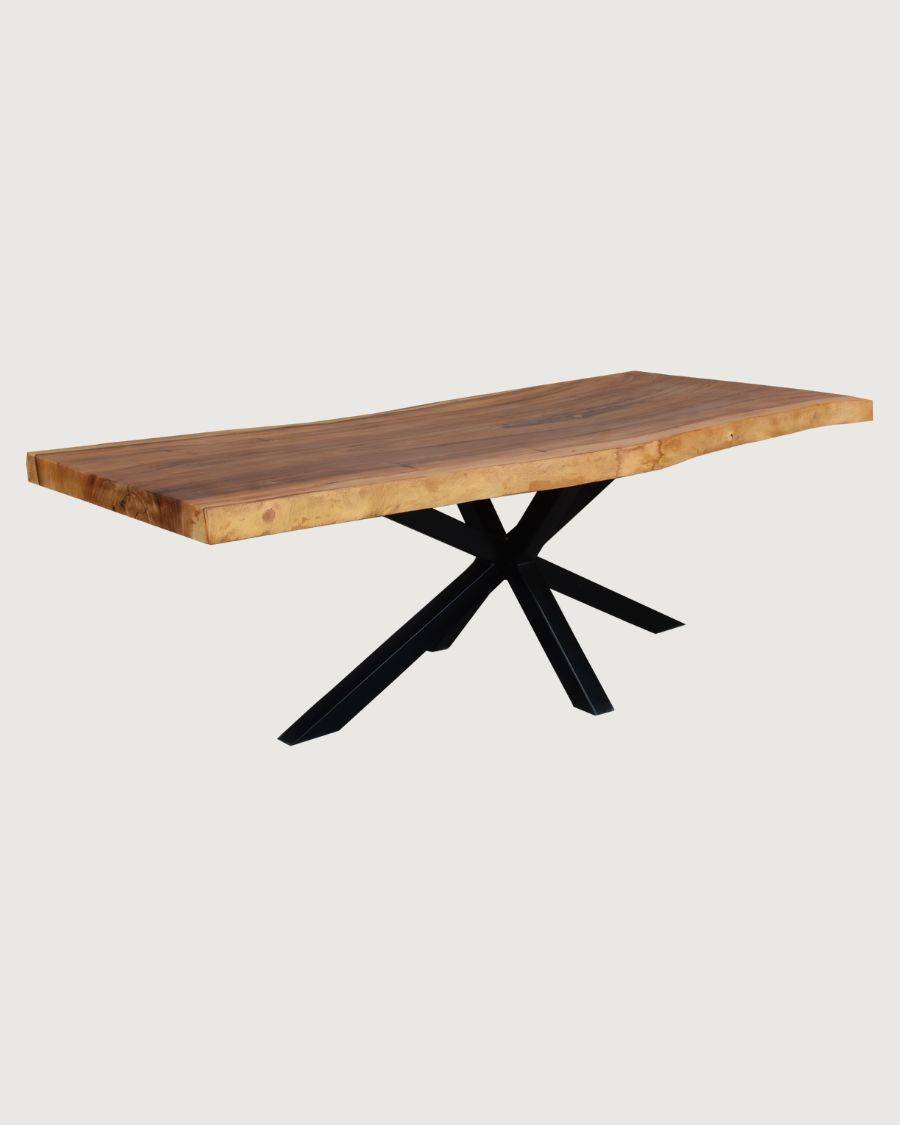Dempo - Table repas en suar massif L250 cm 12-14 pers. - UNIQKA - Imagen 4