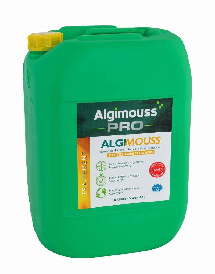 Algimouss Traitement toiture murs et façades ALGIMOUSS - 30 L - 1004