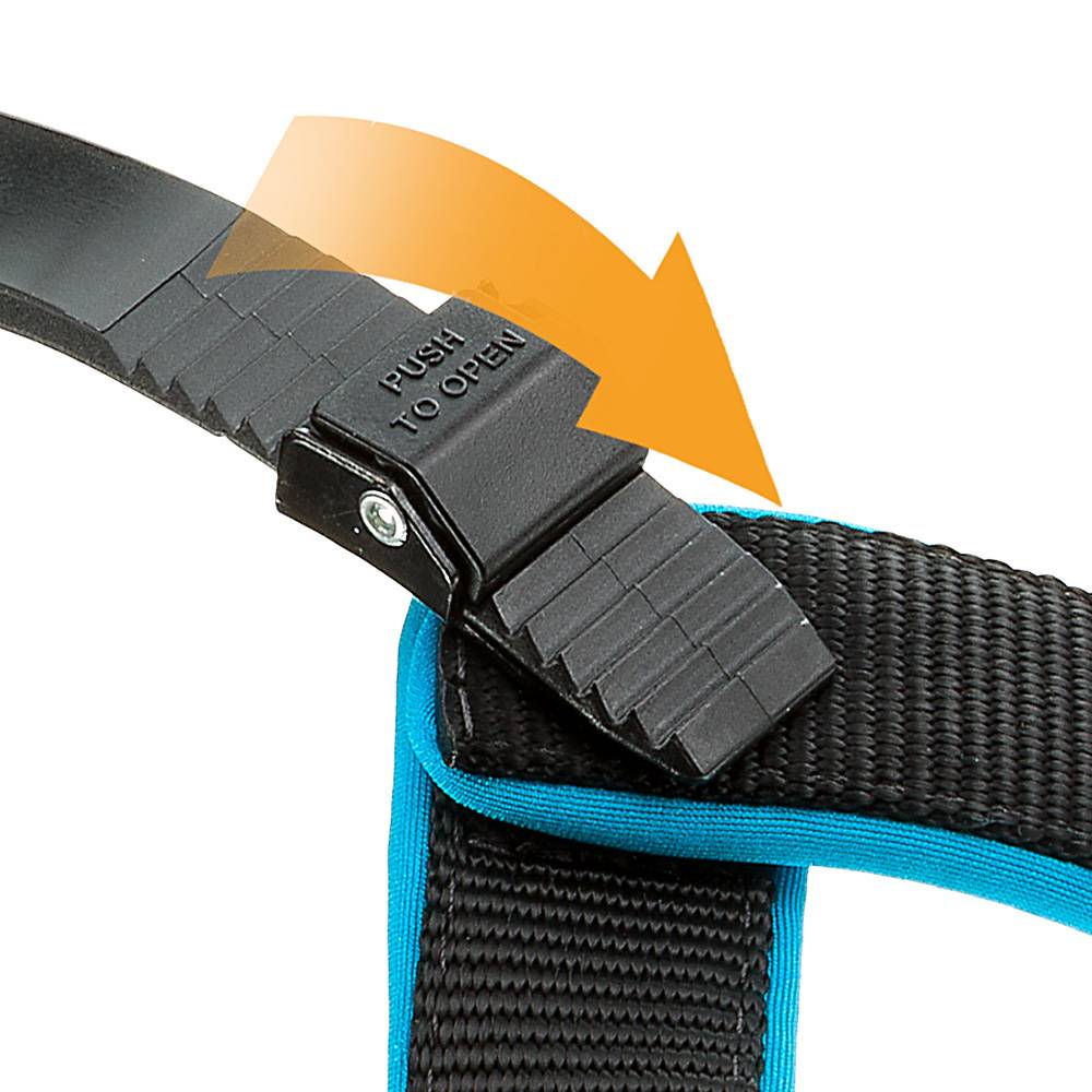 Ferplast - Ferplast Harnais ergonomique pour chiens AGILA FLUO 6, ajustement parfait, fermeture à double micro-régulation, rembourrage souple, A=B 57÷65 cm 25 mm - Imagen 6