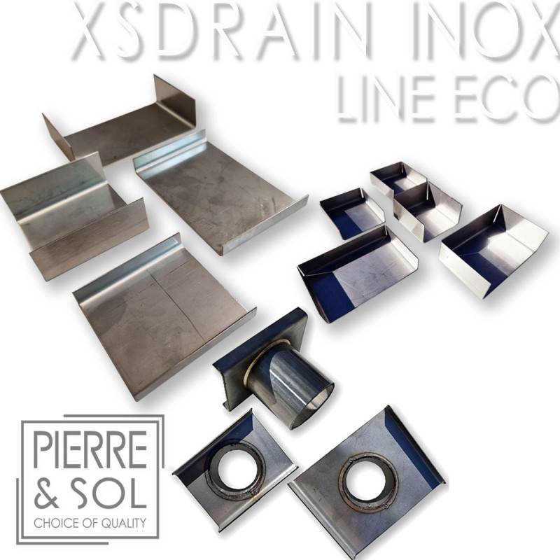 Accessoires pour caniveau XSDRAIN INOX EASY - LINE ECO -         About fermé 3XS 65 - Image 1