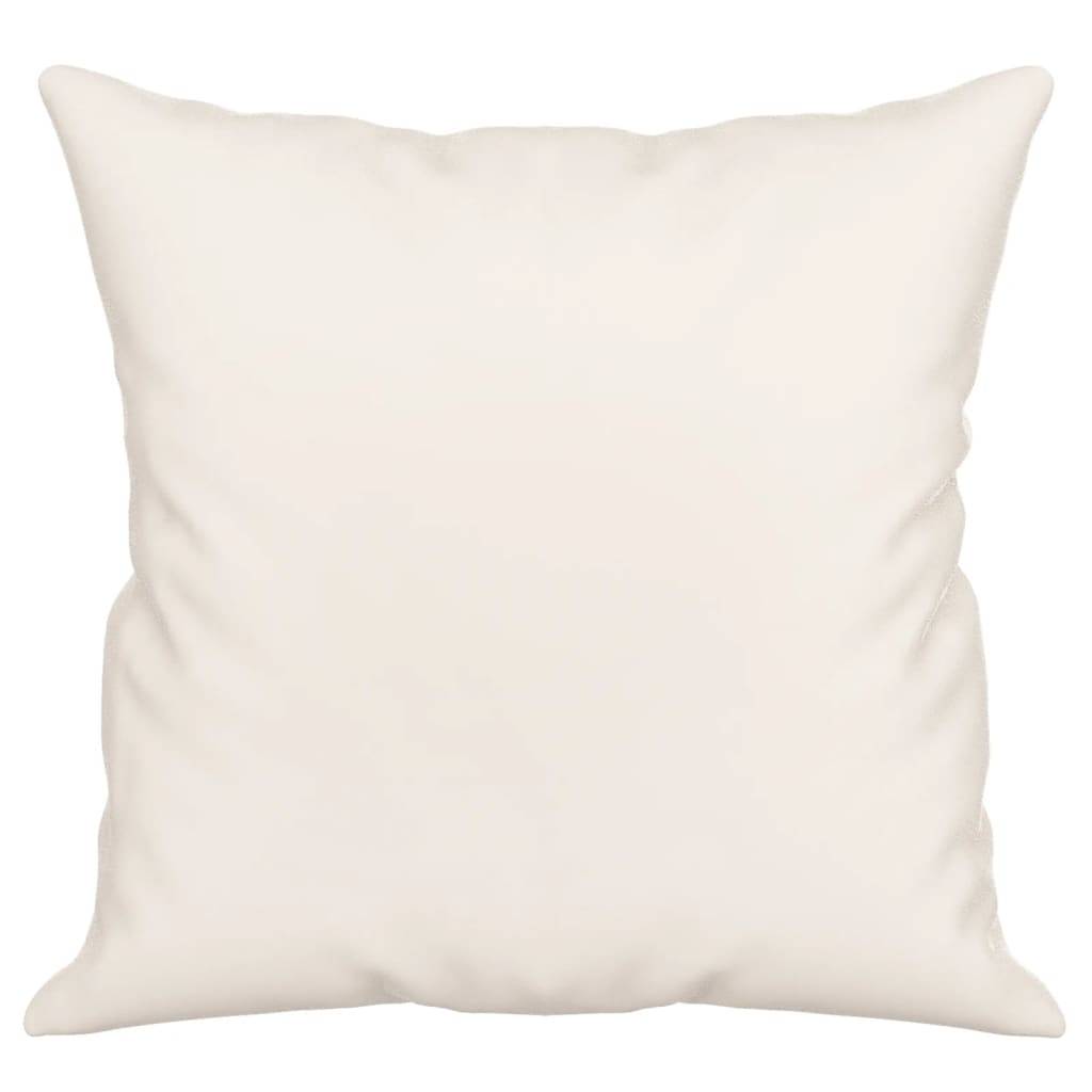 Lot de 2 coussins décoratifs beige 40 X 40 cm - Prolenta Premium - Image 4