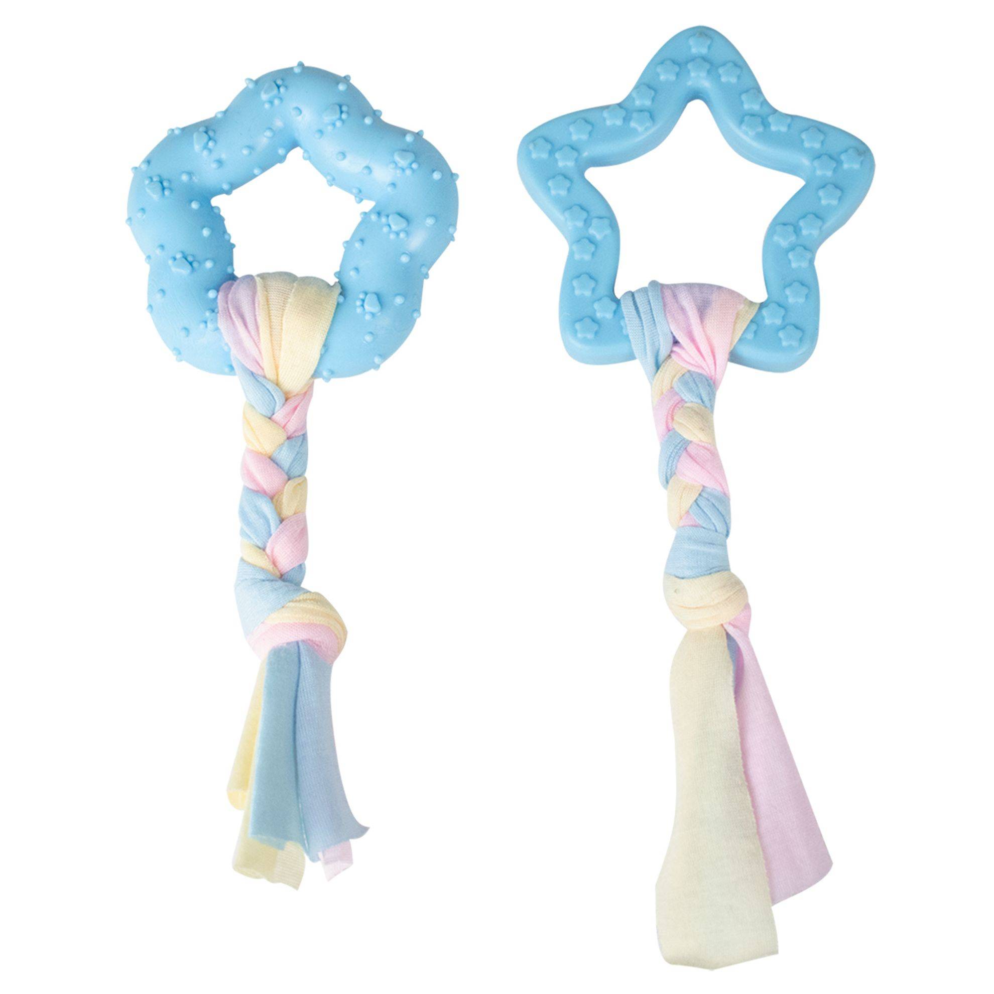 Pack 2 jouets chiot coloris : bleu DOOGY