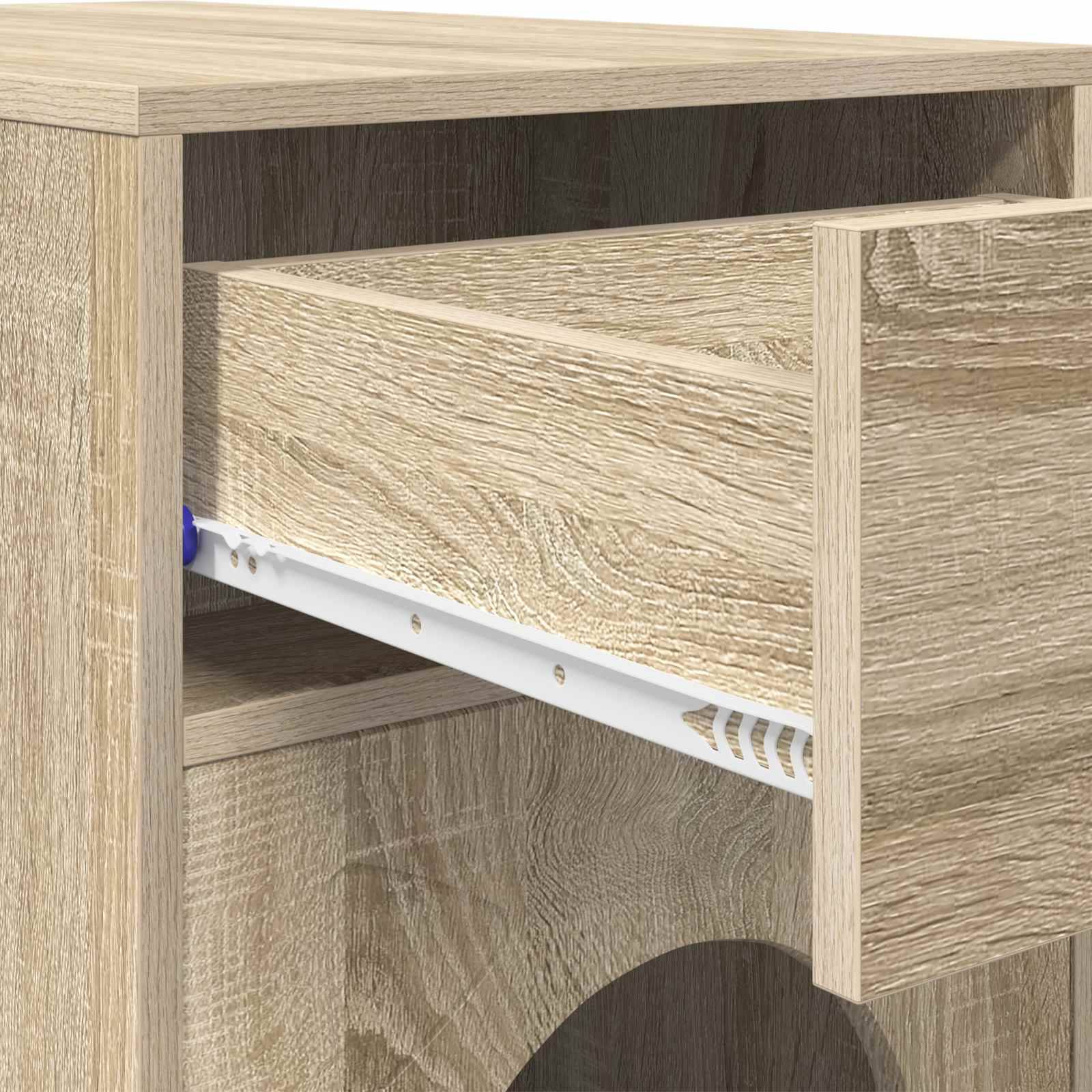 Vidaxl - Maison pour chat Sonoma 72 x 42.5 x 70 cm Bois d'ingénierie vidaXL 8000682 - Image 10