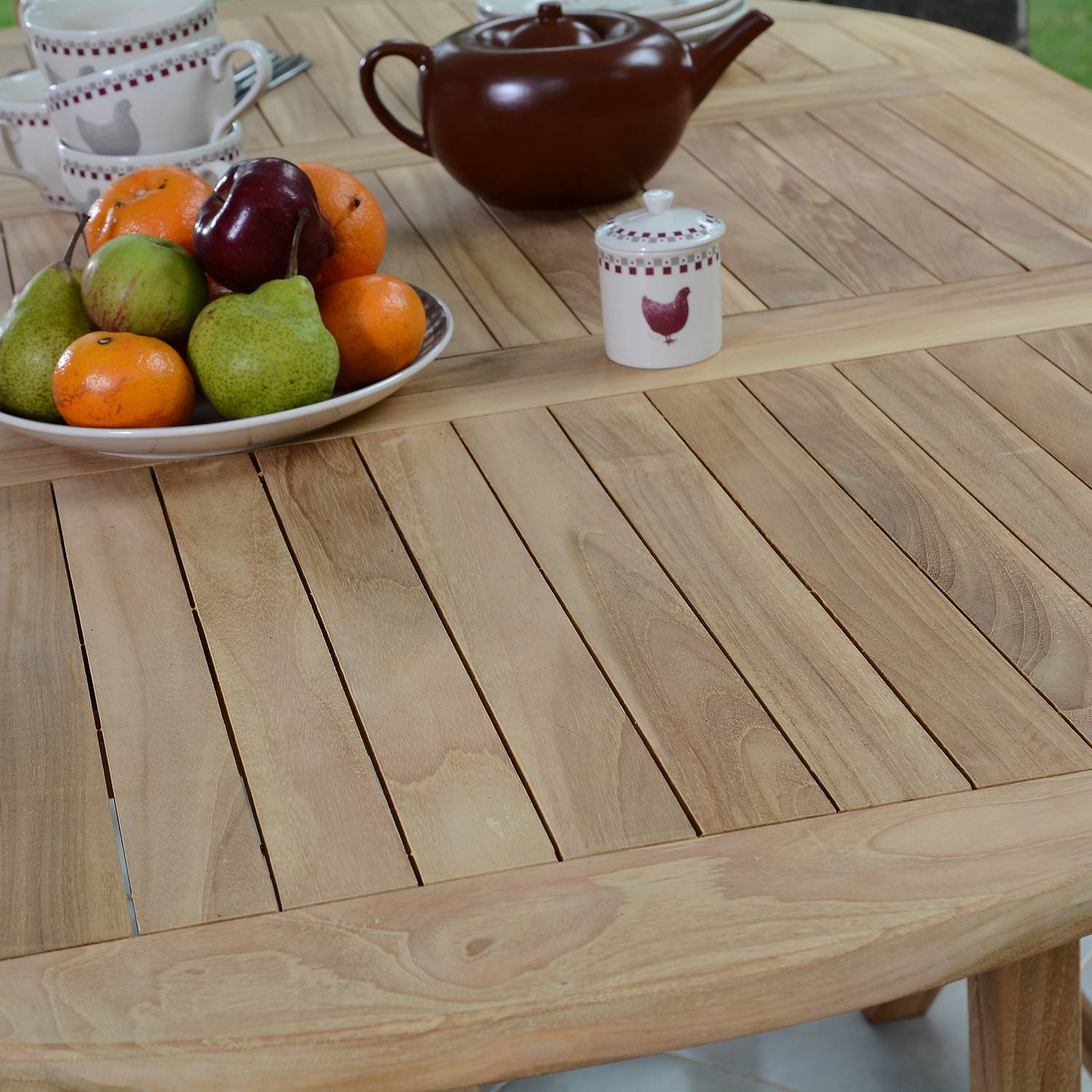 Salon de jardin en teck massif Wesport, 4 places - TECK'Attitude - Imagen 3