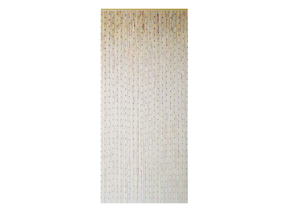 Morel - Rideau de porte Bâtonnets de bambou verni - 90 x 200 cm - Morel - Imagen 1