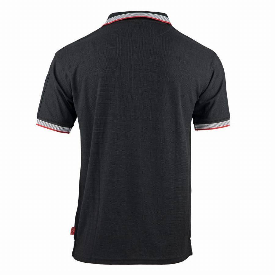 Facom - Polo de travail FACOM Soccer Noir/Rouge Taille L - FXWW9010E-L - Imagen 2