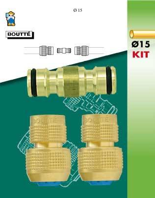 Nécessaire de connexion Ø15 Boutté