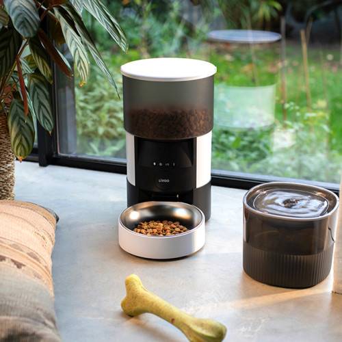 Livoo - Distributeur de croquettes connecté pour chat & petit chien - Imagen 2