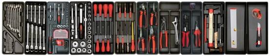 Servante d'atelier XLINER anti-basculement 7 tiroirs – 141 pièces - MOB - Image 2