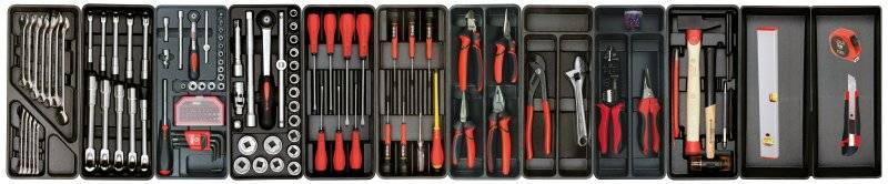Servante d'atelier XLINER anti-basculement 7 tiroirs – 141 pièces - MOB - Image 2