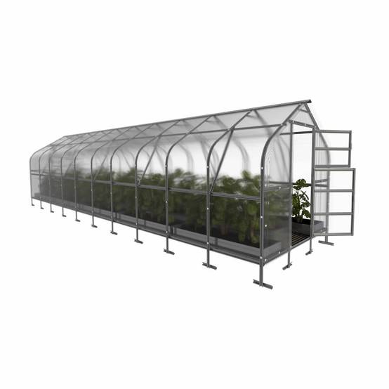 KLASIKA GREENHOUSES - Serre KLASIKA*DROP 25m2, 2,5m x 10m, 4 mm avec revêtement en polycarbonate - Image 5
