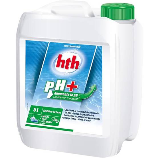 Correcteur de pH hth® pH PLUS liquide - 5L - Image 2