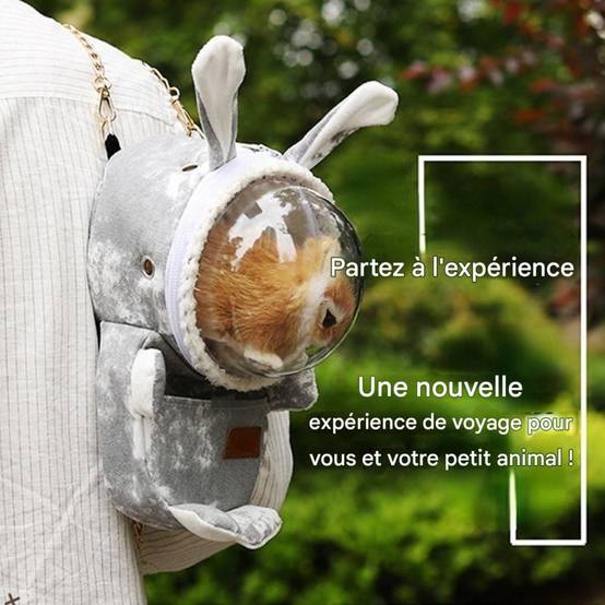 Sac de voyage pour gerbille, hérisson et autres petits animaux DtopbuyAge - Image 3