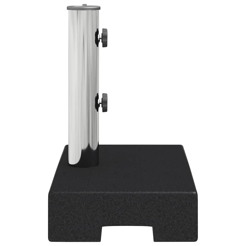 Vidaxl - Socle de parasol rectangulaire Granite 25 kg Noir vidaXL 45067 - Image 3