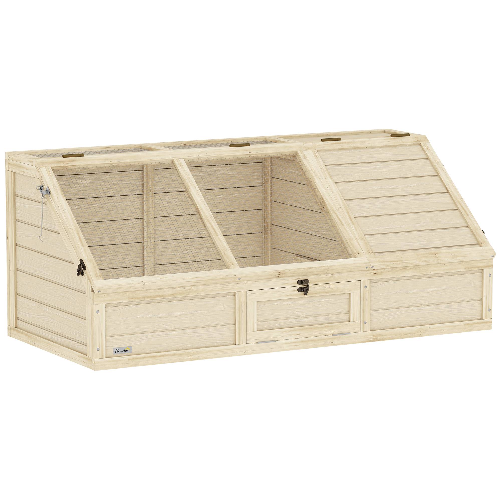 Sans Marque - Schildkrötenbox, Outdoor Schildkrötengehege, bodenloses Design, leicht zu öffnen, Schildkrötenhaus, Natur