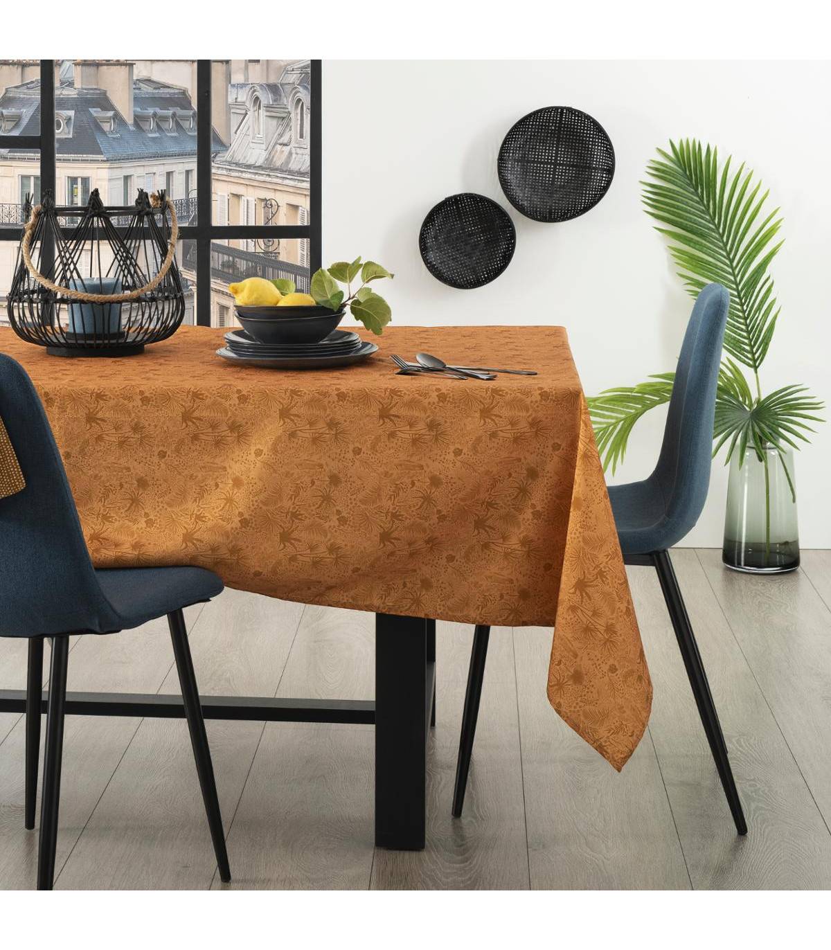 Nappe anti-tache tissu imprimé Tropikal 140 x 240 cm - Image 3