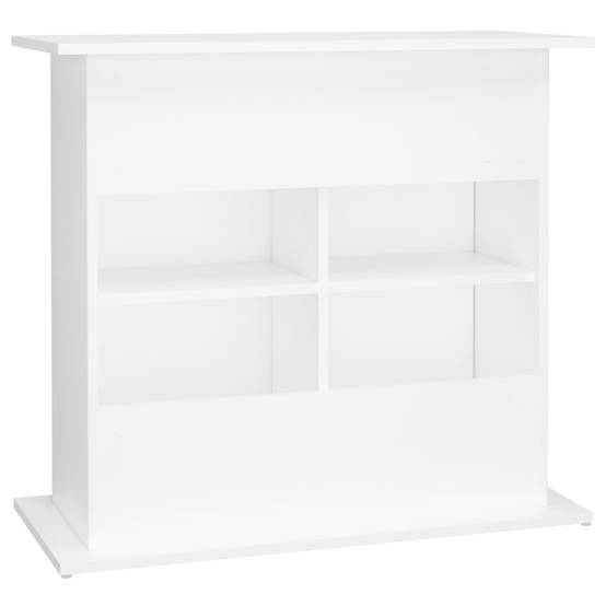 Meuble pour Aquarium Bois d'Ingénierie avec Portes de Rangement 81x36x73 cm Blanc - ComfortXL Outdoor Living - Image 8