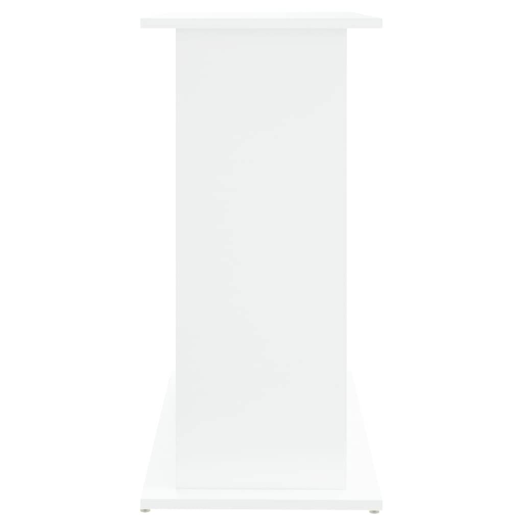Meuble pour Aquarium Bois d'Ingénierie avec Portes de Rangement 81x36x73 cm Blanc - ComfortXL Outdoor Living - Image 7