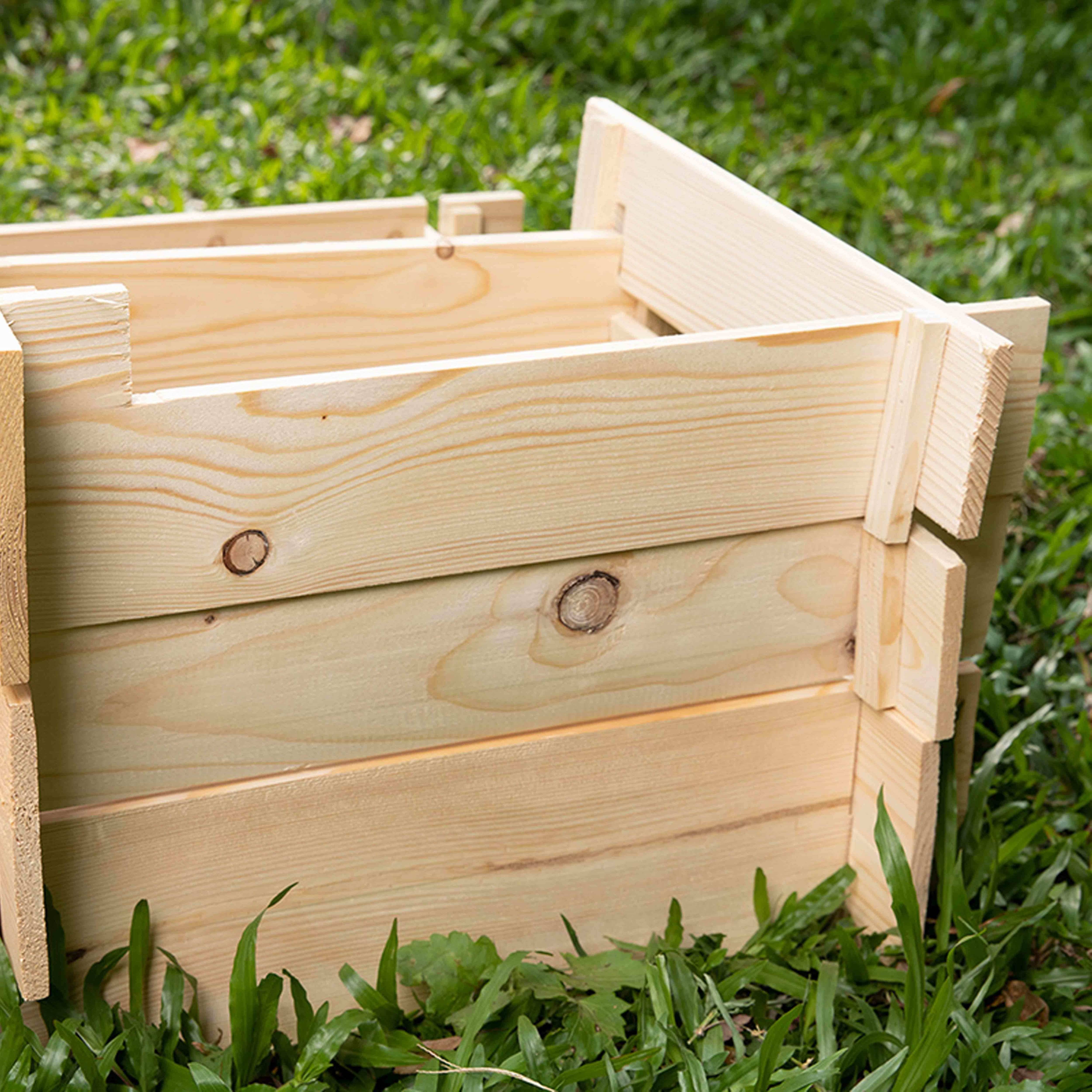 Oviala - Carré potager 5 cases en bois Forum - Oviala - Imagen 4