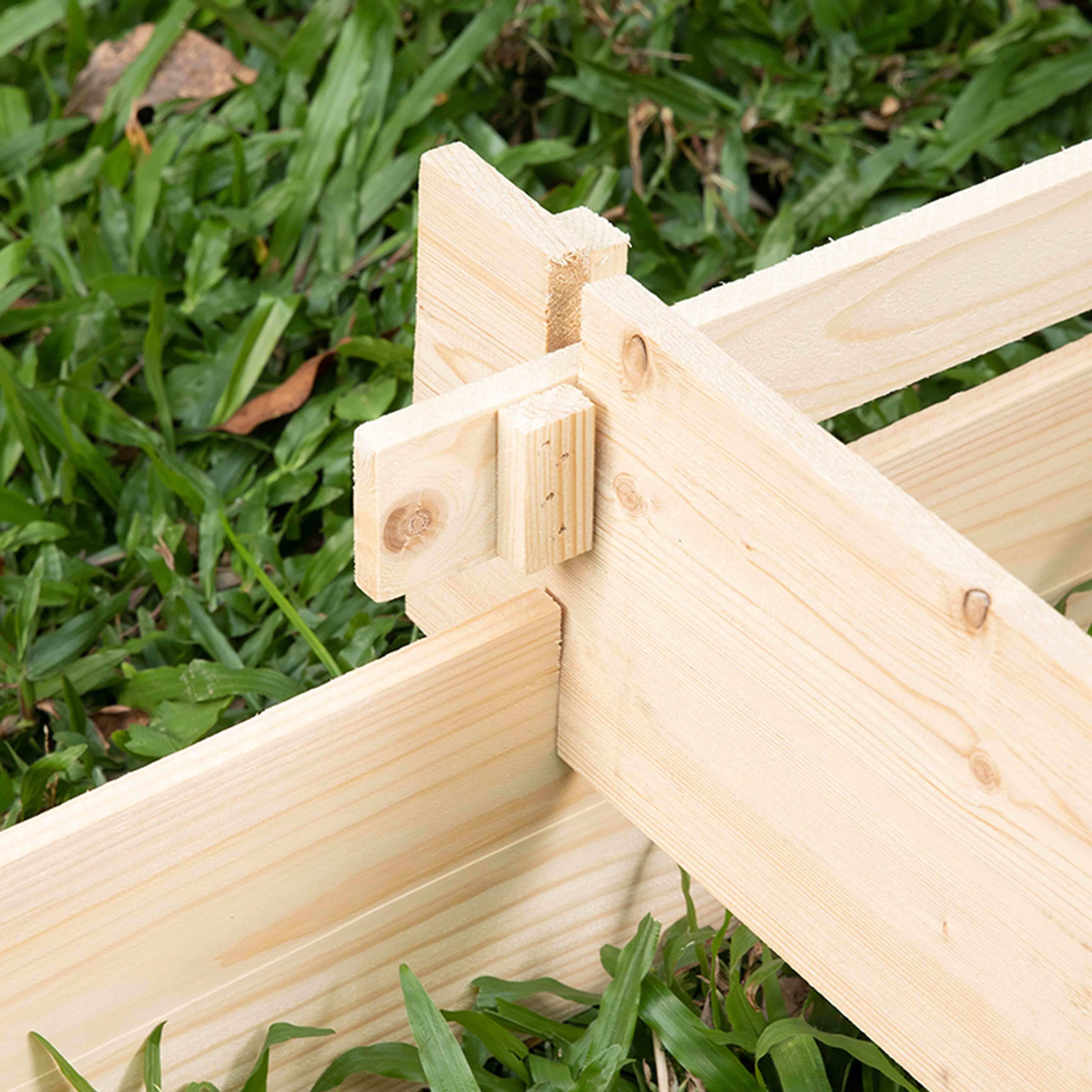 Oviala - Carré potager 5 cases en bois Forum - Oviala - Imagen 5