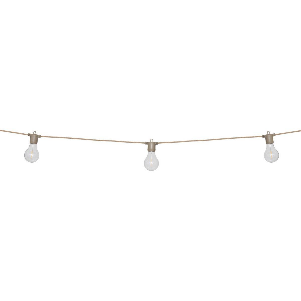 Guirlande d'extérieur solaire Gina 10 ampoules L660cm ATMOSPHERA CREATEUR D'INTERIEUR - Image 2