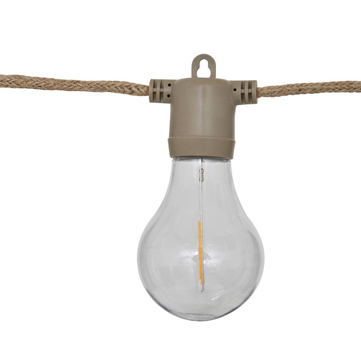 Guirlande d'extérieur solaire Gina 10 ampoules L660cm ATMOSPHERA CREATEUR D'INTERIEUR - Image 5