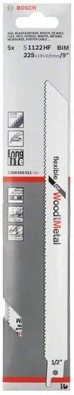 Bosch - Carte de 5 Lames Bois et Métal BOSCH S1122HF Spécial Palette - 2608656021 - Image 2