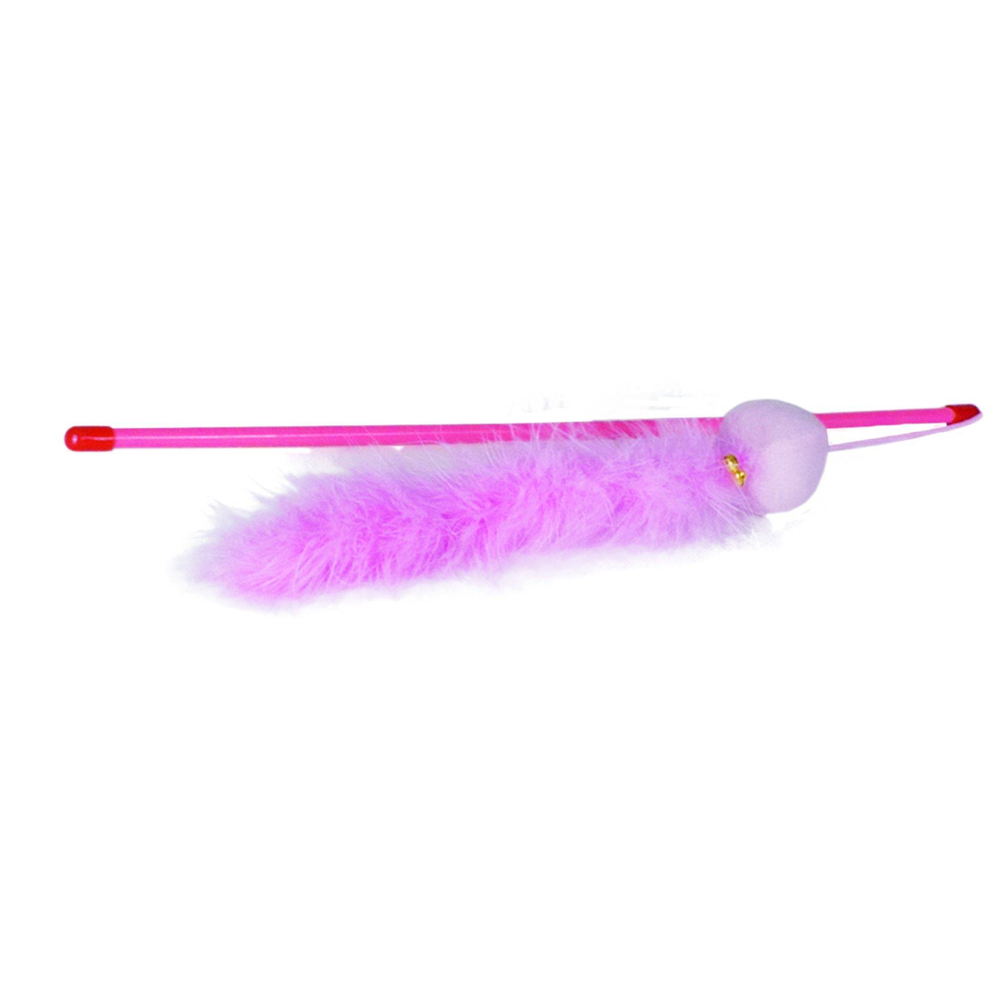 Grand Fouet à plumes pour chat Idealdog IDEALDOG